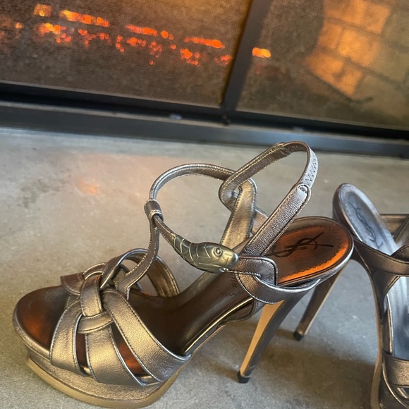 YSL gorgeous platform sandal - Picture 9 of 13